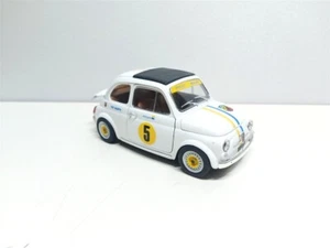 Fiat 500 Abarth Donati Racing del 1965 - 1/16 Artigianale base Burago - NO 1/18 - Foto 1 di 8