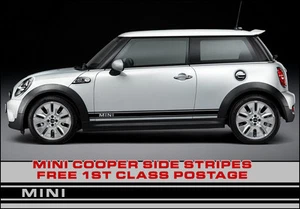 BMW Mini Side Stripes Mini Style, Works S, Premium Vinyl JCW Graphic Cooper One - Picture 1 of 1