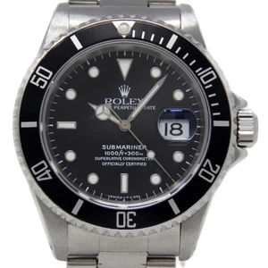 Rolex Submariner Date 40mm Stainless Steel Black 16610 *2 YEAR WARRANTY* #2007-1 - Picture 1 of 5