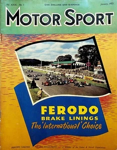 Motorsport Magazine January 1953 RAC Trial Championship Races Bristol 401 - Bild 1 von 2