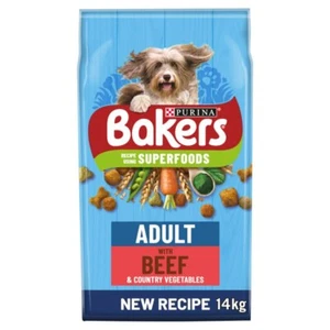 Bakers Complete Beef & Veg Dry Dog Food - 14kg - Picture 1 of 1