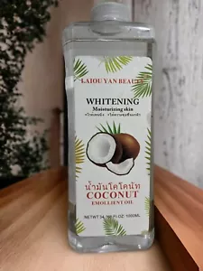 Coconut whitening moisturizing emollient skin oil. 1000ml - Picture 1 of 2