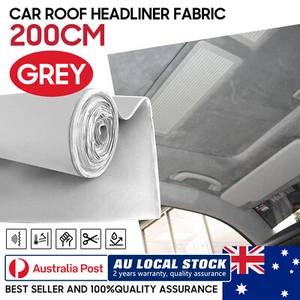 Headliner Materials Soft Velour Finish Car Truck Hot Rod Hood Roof Lining Fabric - Picture 1 of 21