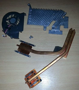 SONY VAIO VGN-FZ21S HEATSINK, FAN & heatshield - Imagen 1 de 1