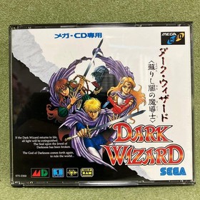 DARK WIZARD Mega CD condition Japan Q2