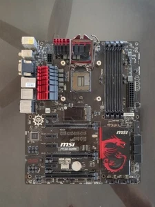 Carte mère MSI Z97 Gaming 5 - Occasion, ne fonctionne pas, défectueuse - Photo 1/3