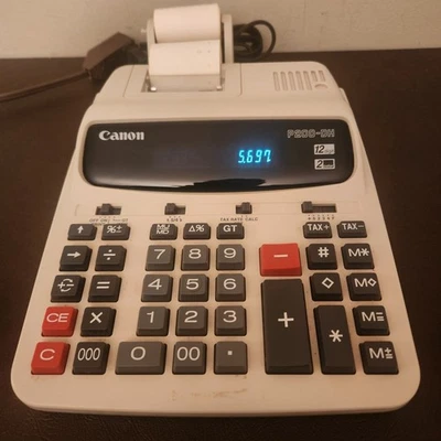 Cannon P200-DH Printing Calculating Machine - Image 1 of 4