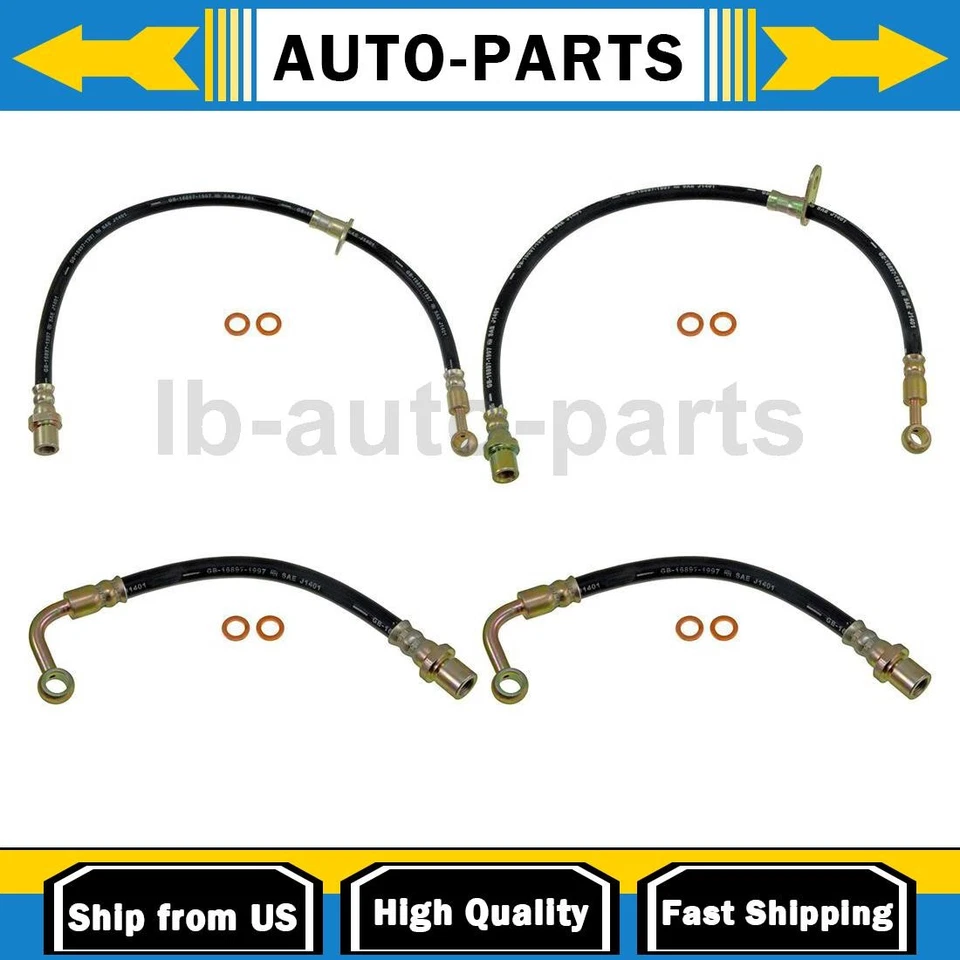 Manguera hidráulica delantera trasera de freno de primera parada Dorman para Subaru Legacy 2000-2002 4x Foto 1 de 4