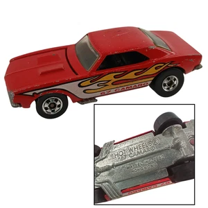Hot Wheels 1992 ’67 Camaro Red Flame Design Die-Cast Auto Vintage Mattel - Bild 1 von 9