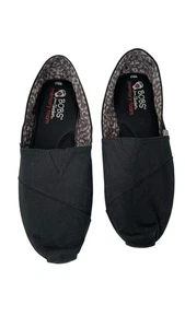 Bobs von Skechers Damenschuhe 9,5 Plüsch Peace & Love schwarz - Bild 1 von 6