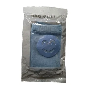 Unisex Blue with Smiley Face Knee Pads for Crawling Phase Baby New Sealed - Picture 1 of 9