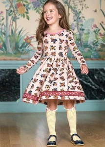 Sz 8 MATILDA JANE Make Believe Enchanted Afternoon Rose Dress Girls - Picture 1 of 9