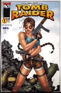 TOMB RAIDER #1 VF/NM 1st Lara Croft Solo Title 1999 Image Comics - Picture 1 of 6