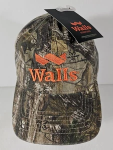 NEW Walls Camo Realtree Ball Cap Hat Embroidered Hunting One Size Fits All  - Picture 1 of 9