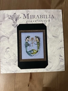 BN Mirabilia The Twin Mermaids Cross Stitch Chart MD141 - Picture 1 of 2