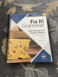 Fix It! Grammar Town Mouse Country Mouse Teacher’s Manual Level 2 - Picture 1 of 7