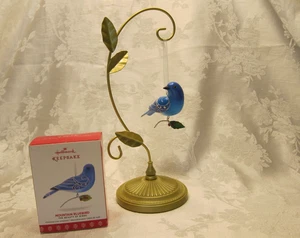 Hallmark Ornament "Schönheit der Vögel" Mountain Bluebird 2017 - Bild 1 von 8