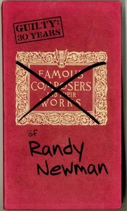 Randy Newman – Guilty: 30 Years Of Randy Newman [4 CD BOX SET] NEAR MINT - Foto 1 di 3