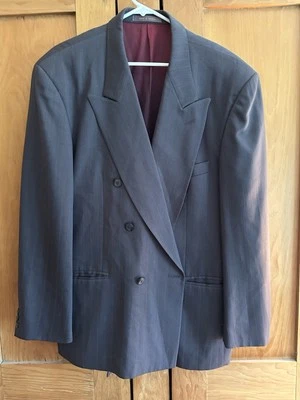 Vintage 1991 Bugatchi Uomo For Michael Jordan Men’s Suit Jacket 44R - Image 1 of 4