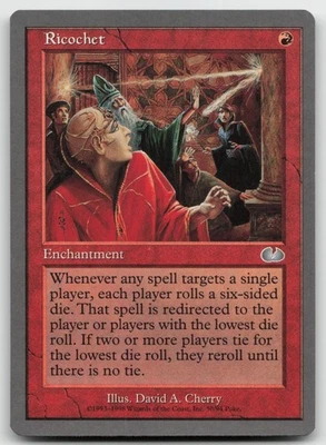 MTG Ricochet U Unglued 50 LP - Image 1 of 2