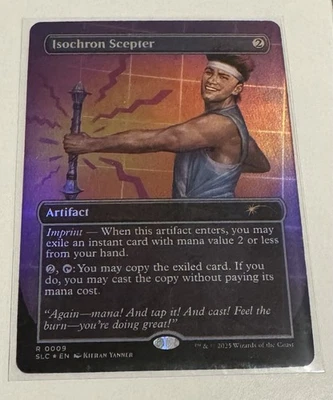 MTG Isochron Scepter (9) | NM Foil | Secret Lair Countdown Kit {SLC} - Image 1 of 2