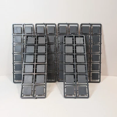 Lote Bases Cuadradas 20mm x 20mm - 72 Total 6 Nuevos Sprues - Juegos Renedra / Fireforge Foto 1 de 3