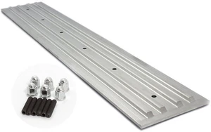 Billet Alloy Side Plate Kit : Hemi 6 (Satin finish) FITS Chrysler Valiant - Picture 1 of 3