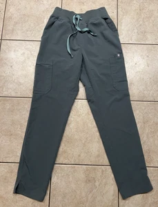 FIGS Pants Womens S HW Yola Green Cargo Scrub Bottoms Technical Collection - Picture 1 of 6