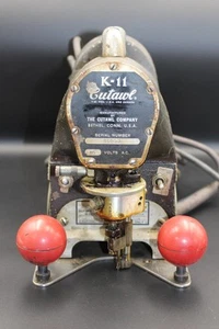 Vintage Cutawl K-11 Präzision 360 ° verstellbarer Kopf Stichsäge (einschalten) Ist-Zustand - Bild 1 von 12
