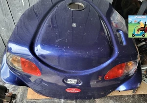 Van OS Excel Mobility Scooter Blue Rear Cover with Lights Tested & Working - Picture 1 of 5