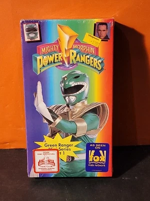 1994 Mighty Morphin Power Rangers Green Ranger Mini-Series Part 1 VHS ~ Sealed - Image 1 of 2