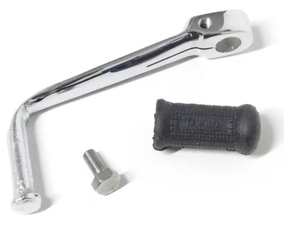 Pedal de cambio de marcha cromado Triumph Tiger Cub T1164, goma y perno - Imagen 1 de 3