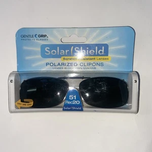 Lenti antigraffio protezione solare - clip polarizzate - grigio - 51 Rec20 - Foto 1 di 7