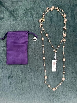 collar de perlas tory burch Foto 1 de 3