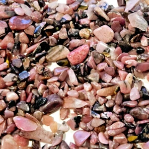 Rhodonite 50gm Australian Ethically collected Tumbled Genuine Gems Gemstone G7 - Picture 1 of 6