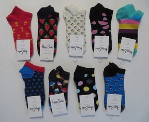 Happy Socks Athletic Happy Low Socks Women 36-40 Cotton 1 Pack - Picture 1 of 19