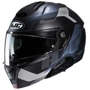 Casco de motocicleta HJC I91 - negro coche - Imagen 1 de 7