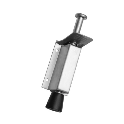 HEGAPRO Edelstahl Türstopper Türfeststeller Bodentürstopper Bodentürpuffer Stopper 140mm