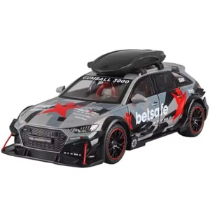 Audi RS6 1:24 Racing Die-Cast Alloy Model Car - Collector's Item for Boys - Picture 1 of 15