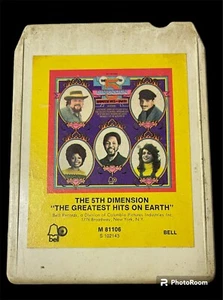 The 5th Dimension: The Greatest Hits On Earth 8-Track Tape - Picture 1 of 3