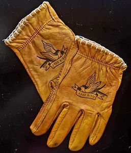 FREE Bird MOTORCYCLE BIKER GLOVES Harley Davidson, Chopper, bobber - Picture 1 of 11