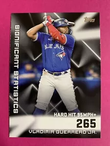 ๐ถ 2023 Topps Series 2 Significant Statistics Vladimir Guerrero Jr SS-10 Jays - Picture 1 of 2
