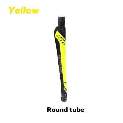 Carbon Fiber Road Bike Disc Brake Front Fork Round and Tapered Tube 700*25C  - Image 1 of 4