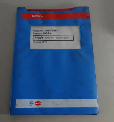 Manual de Taller VW Passat B3 35i Suspensión Eigendiagnose Desde 1988 Stand - Imagen 1 de 2