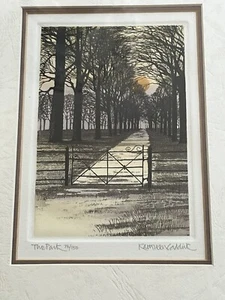 Kathleen Caddick - Modern British School - signed etching - The Park - Picture 1 of 5