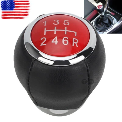 6 speed Gear shift knob For Subaru Impreza WRX STI Outback Forester 2009-2018 Foto 1 de 4