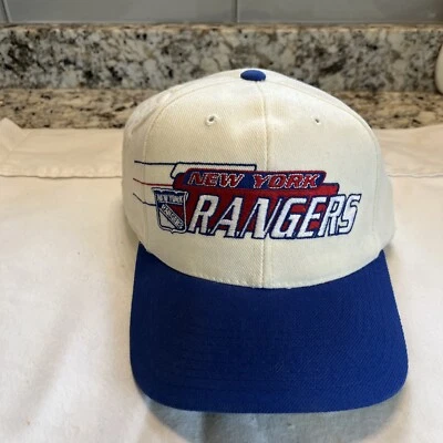 Gorra gorra vintage años 90 New York Rangers deportes especialidades estilo Deboss SnapBack Foto 1 de 4