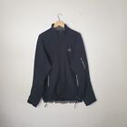 Men's Adidas Black Jacket Climaproof Full Zip Fleece Lined Golf Size XL