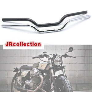 Motorcycle Bars 7/8" Handlebars For Honda, Suzuki ,Yamaha, Harley 22mm Black-New - Picture 1 of 6