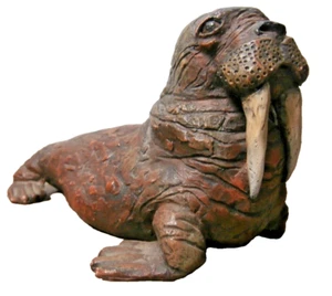 Walross Skulptur von Rick Rowley World Wide Resin 2003 - Bild 1 von 14